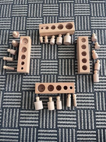 Bloc de cylindres Montessori