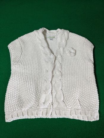 Gilet sans manches fille 3 ans chaud