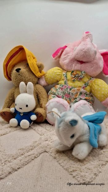 Lot de Peluches variées