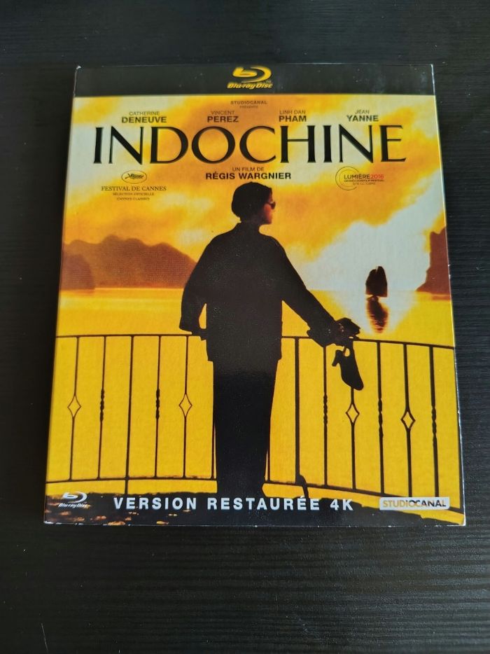 Blu ray Indochine Remasterisé 4K (Catherine Deneuve, Vincent Perez, Jean Yanne)