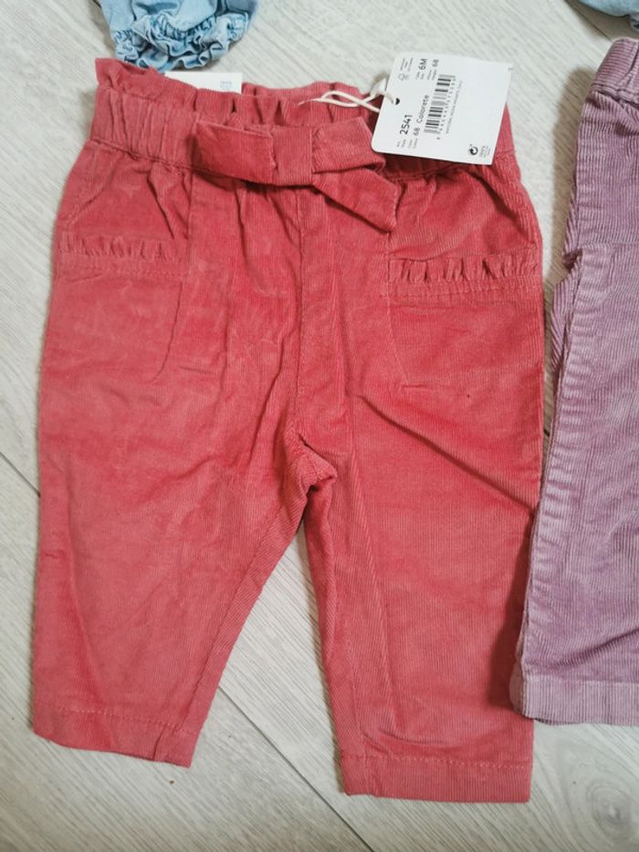Lot de 7 pantalons 6 mois - photo numéro 2