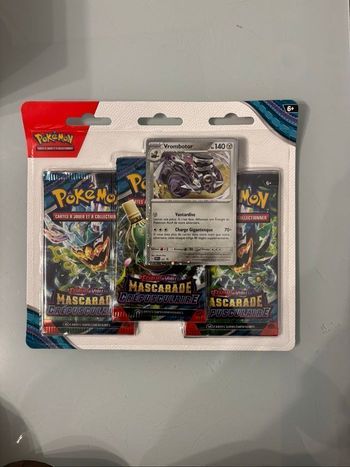 Pokémon - Tripack Mascarade Crépusculaire NEUF