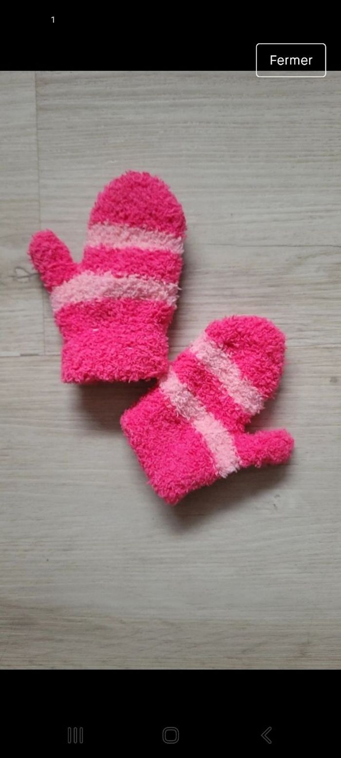 Gant bébé fille 6/12 mois