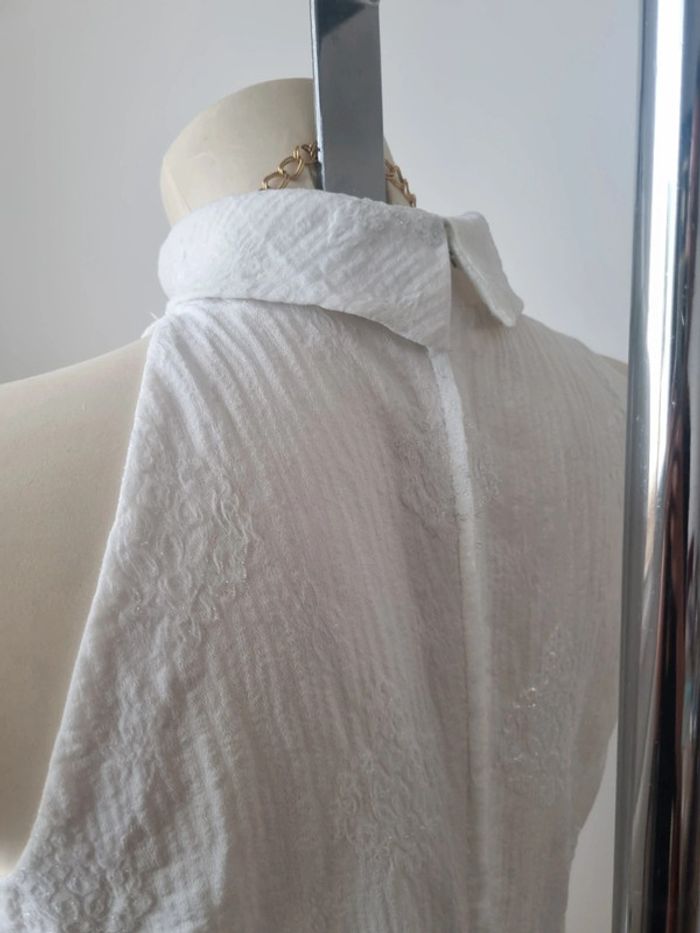 Robe longue blanche vintage - photo numéro 4