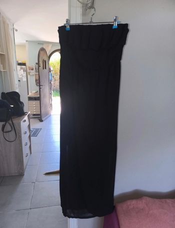 Robe longue bustier 