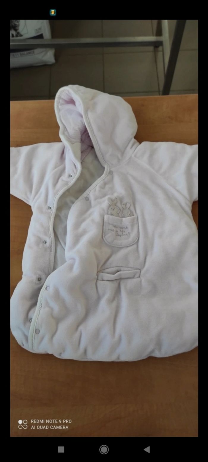 Lot vêtements naissance fille