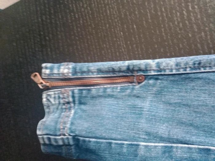 Veste en jeans esprit taille L - photo numéro 5