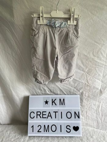 Pantalon 12 mois obaibi
