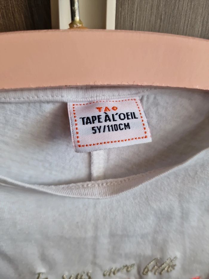 T shirt manches longues 5 ans - photo numéro 2