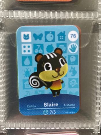 mini carte amiibo blaire