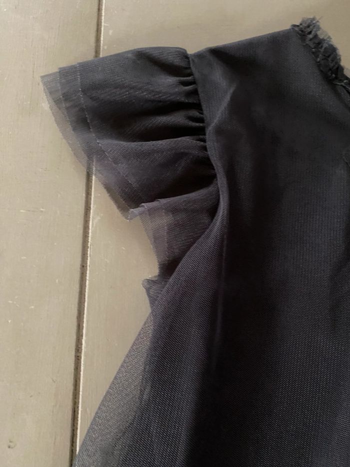 Robe Zara en tulle gris anthracite taille 13/14 ans ou XS - photo numéro 9