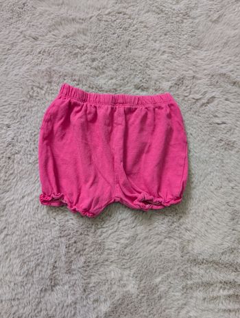 Bloomer Tissaia 9 mois – rose fuchsia – coton – très bon état