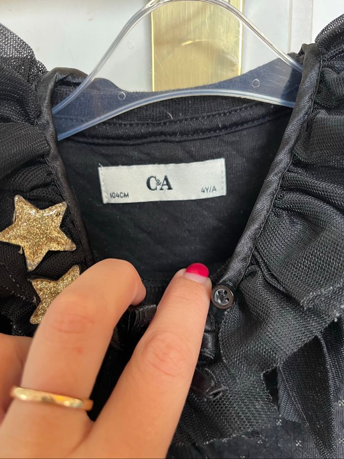 Robe C&A noir doré - photo numéro 5