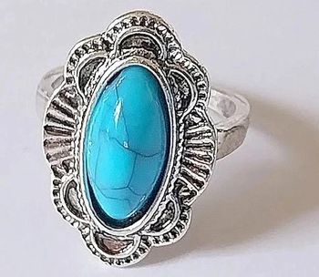 Bague turquoise
