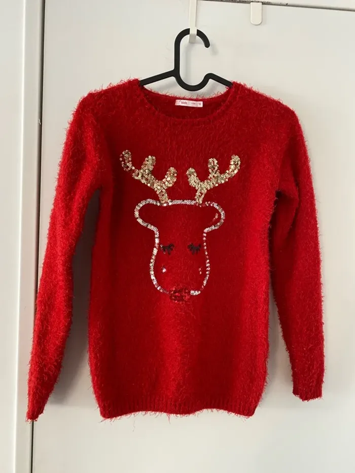 Pull de noël fille
