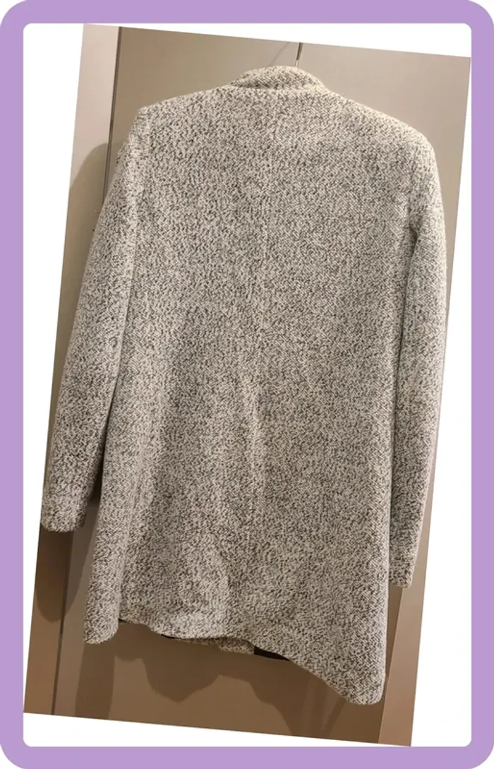 Joli manteau tout doux chiné M, Stradivarius - photo numéro 2