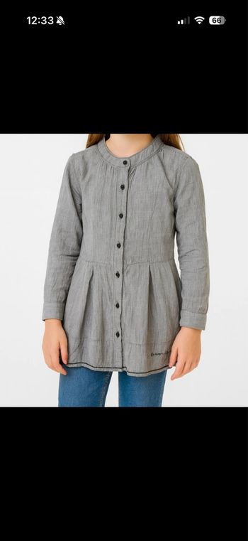 Chemise robe tunique 