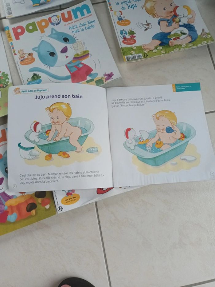 Lot de 11 livres pour enfants de 1 à 3 ans Papoum - photo numéro 4