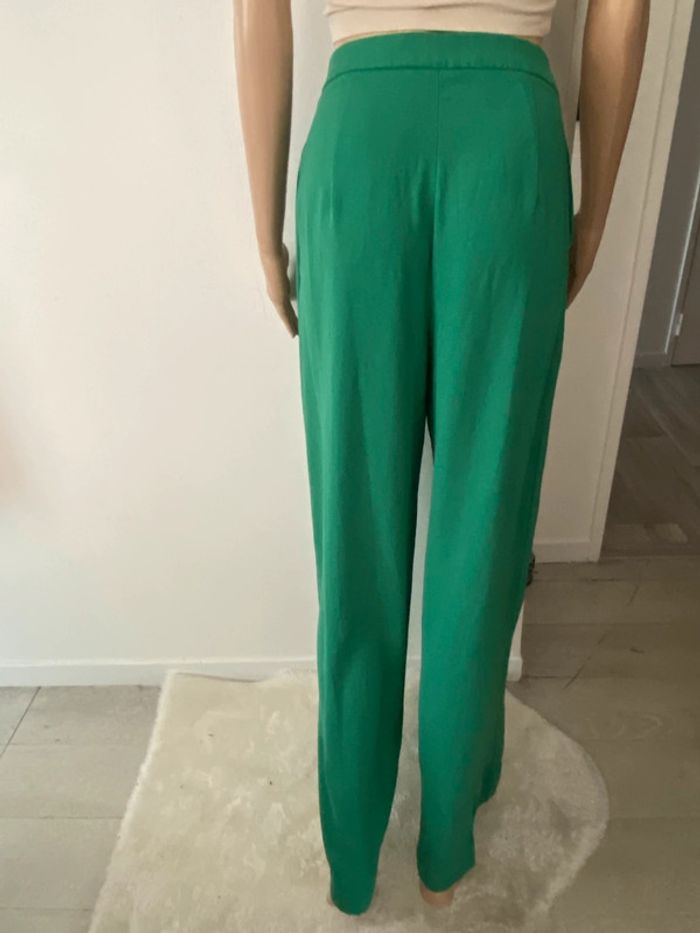 🌼Pantalon large vert émeraude🌼 - photo numéro 3