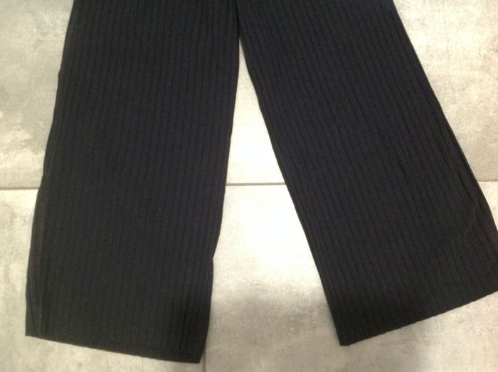 Pantalon noir jambes larges Jennyfer XS - photo numéro 3