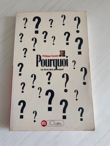 Livre Le Livre des Pourquoi Philippe Vandel