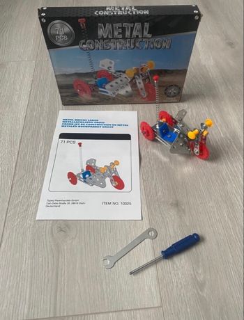 Jeu de Construction Métallique - 71 Pièces