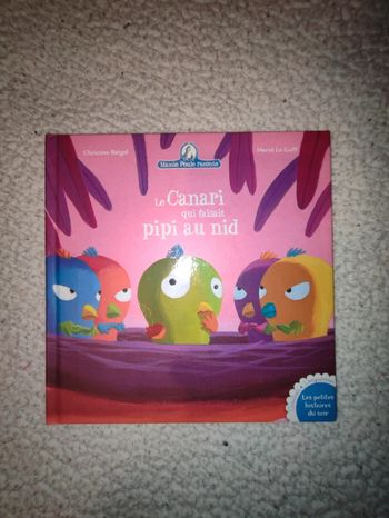 Livre le canari qui faisait pipi au nid