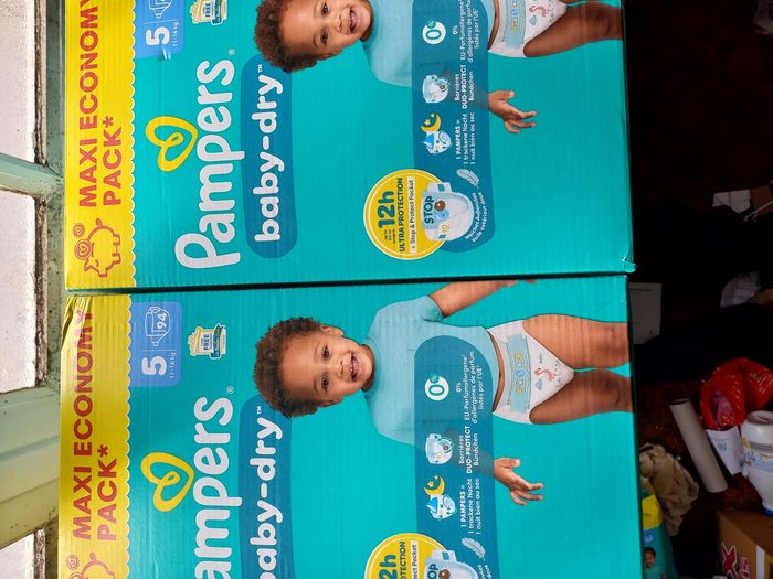 2 maxi economy pack pampers taille 5