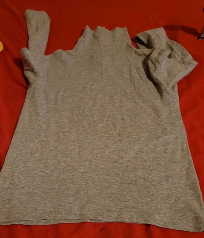 Tee shirt manche longue Col roulé - photo numéro 2