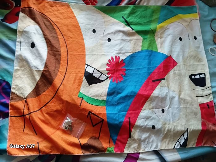 Tenture south Park peau de pêche - photo numéro 7