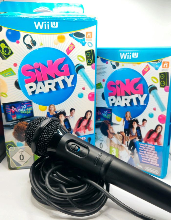 Nintendo Wii U # Coffret Sing Party # - photo numéro 2