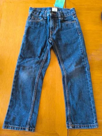 313888 jeans bleu garçon 4 ans kiabi