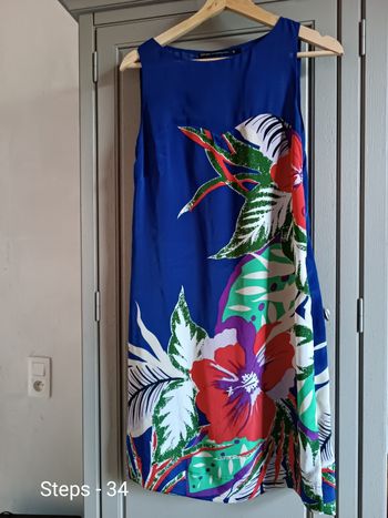 Robe avec motif fleurs