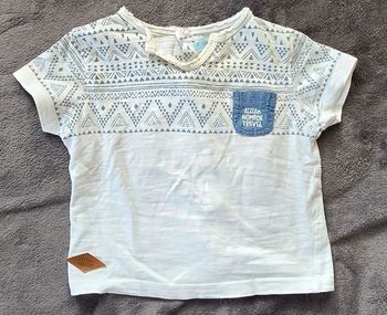 Tee-shirt manches courtes 6mois