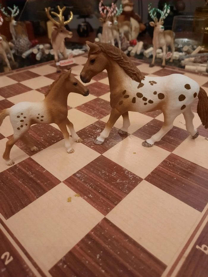 Schleich jument et poulain