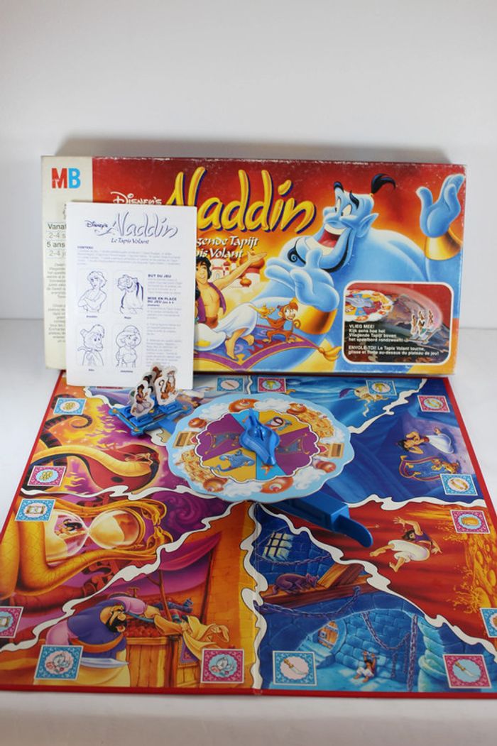 MB Aladdin 100 % Complet 1992 Rare