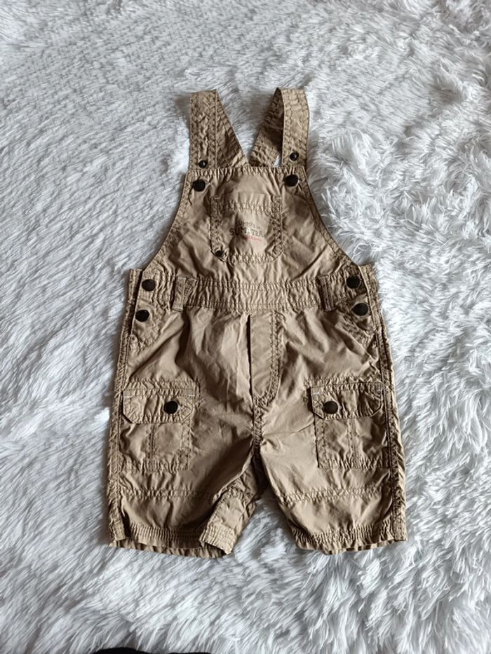 Salopette beige T. 18 mois Gemo Baby