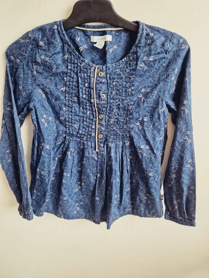 Blouse manches longues Okaidi 6 ans