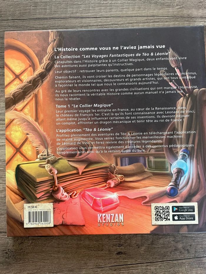 Livre 📕 Les voyages fantastiques de Théo et Léonie, tome 1 - photo numéro 2