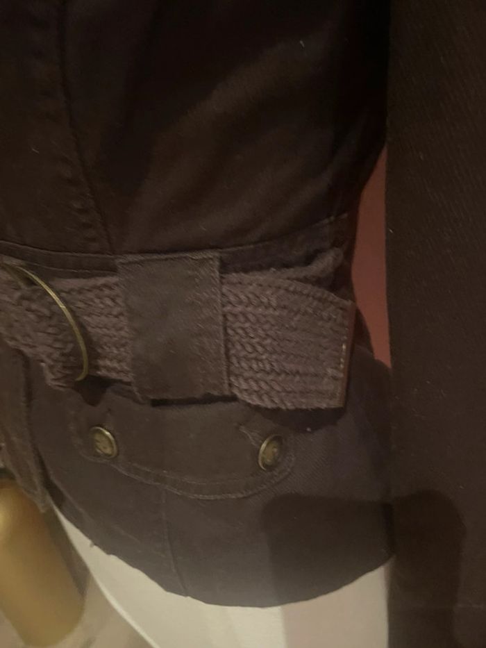 Veste courte marron T36 - photo numéro 6