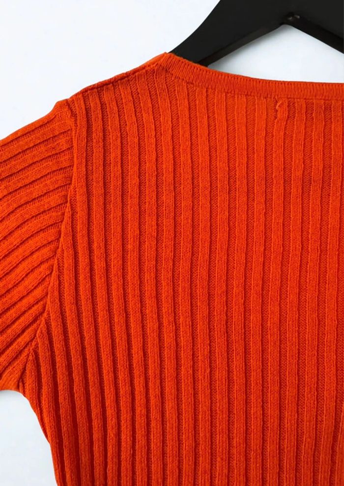 Gilet court côtelé orange vif I Saw It First Taille XS/S - photo numéro 7