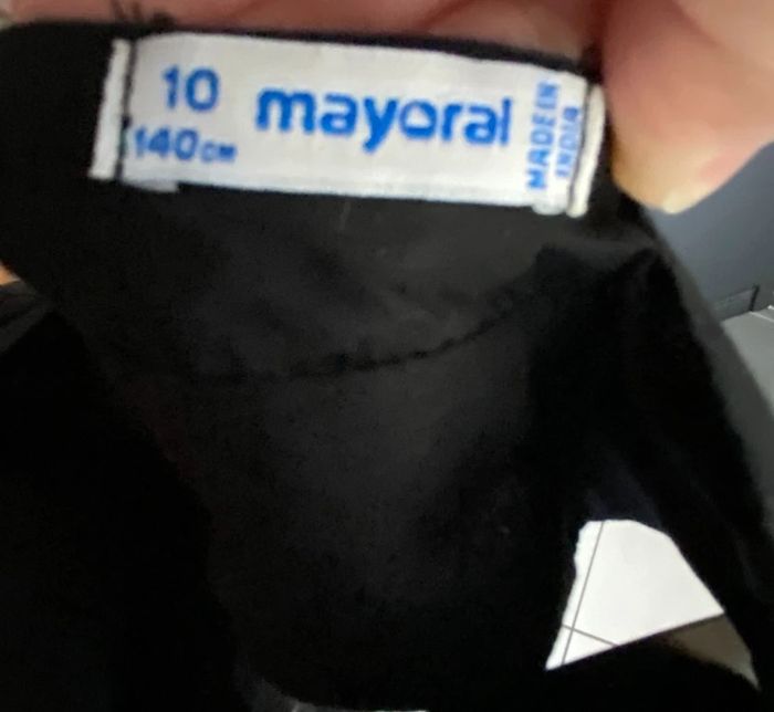 Robe noire Mayoral 10 ans - photo numéro 4