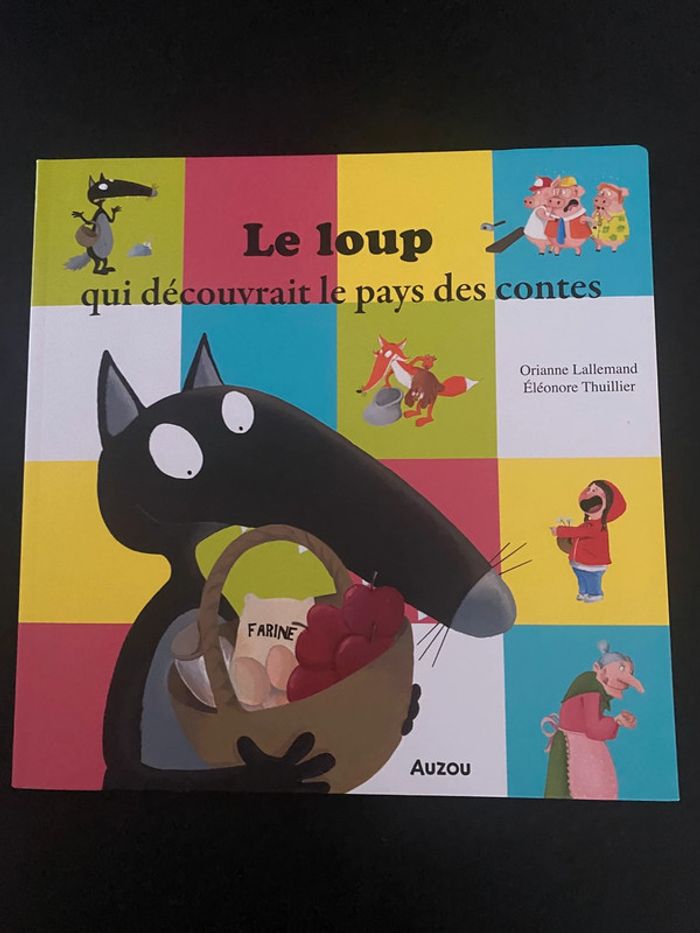 Livre le loup qui découvrait le pays des contes