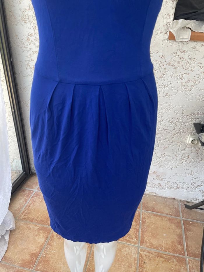 Robe bleue de la marque mango - photo numéro 3