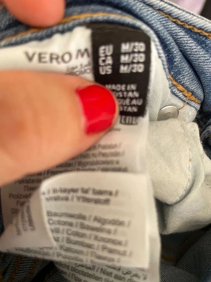 jeans skinny Vero Moda bleu taille S - photo numéro 5