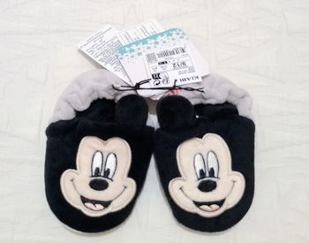 Disney chaussons Mickey 9 12 mois