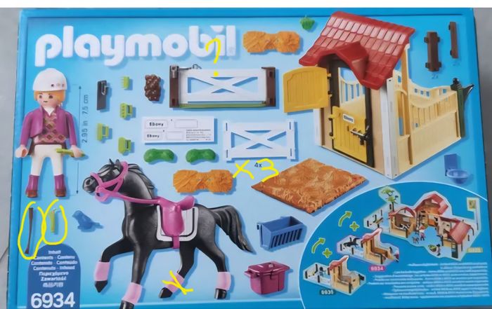 Playmobil country chevaux - photo numéro 9