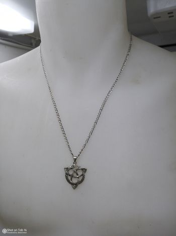 Collier neuf pendentif à nœud pour homme celtique