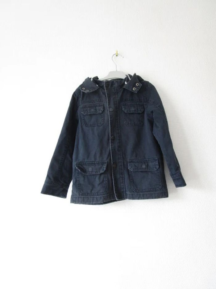 Parka marine La Redoute 5/6 ans TBE