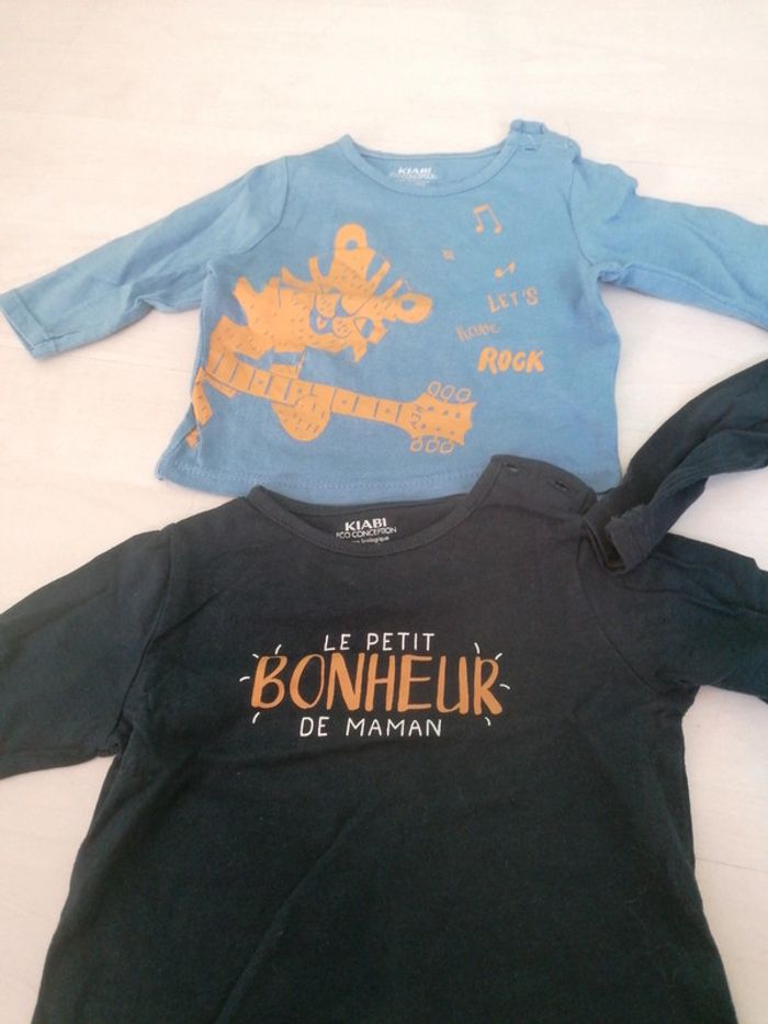 Lots 3 tee-shirt manches longue - photo numéro 2